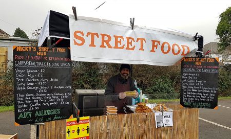 Nicky's Street Food Hub in Little Stoke Park. Photo of Nicky's Street Food Hub.