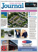 October 2021 issue of the Stoke Gifford Journal news magazine.