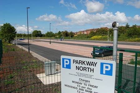 Parkway North park and ride, Hunts Ground Road, Bristol.