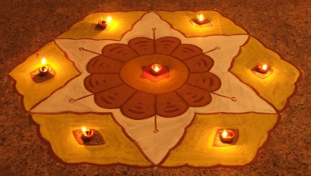 Diwali Rangoli - photo by abhinaba [licence: cc-attr]