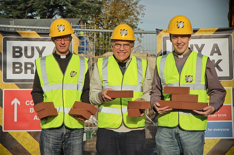 Launch of the St Michael's Heart of the Community 'Buy a Brick' campaign.