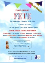Stoke Gifford Village Fete on Bank Holiday Monday 26th May 2014.