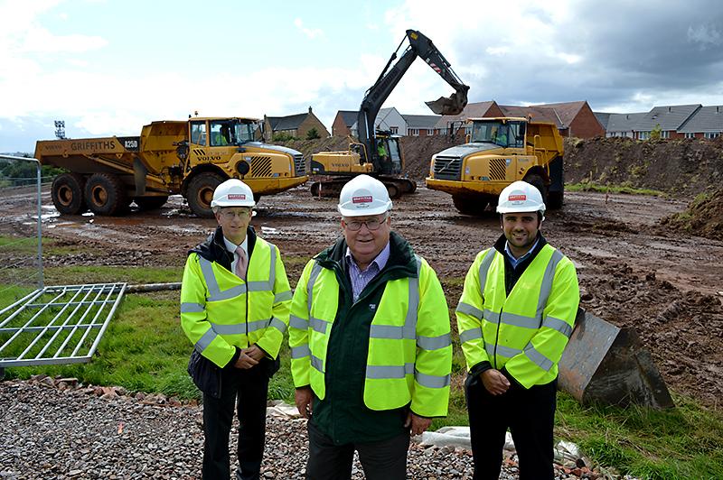 Stoke Gifford By-Pass construction at Parkway North.