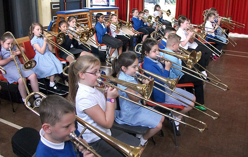 Music at Little Stoke Primary School, Bristol.