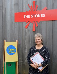 Photo of Yvonne Parks from Citizens Advice South Gloucestershire.