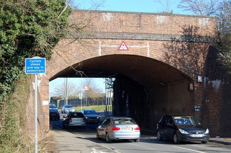 Hatchet Road railway bridge, near Parkway Station, Stoke Gifford.