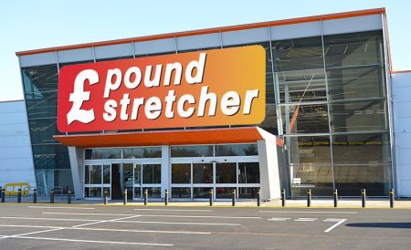 Mock up of Poundstretcher signage on Unit 2B.