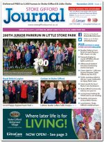 November 2018 issue of the Stoke Gifford Journal news magazine.