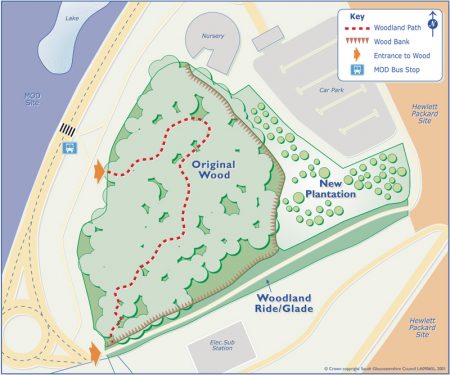 Map of Splatts Abbey Wood.